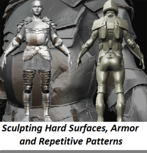 Sculpting Hard Surfaces, Armor and Repetitive Patterns (2010)