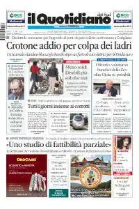 il Quotidiano del Sud Cosenza - 13 Ottobre 2017