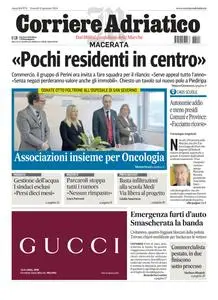 Corriere Adriatico Macerata - 12 Gennaio 2024
