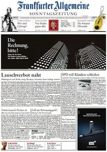 Frankfurter Allgemeine Zeitung am Sonntag, 03. November 2013