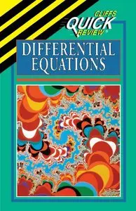 Cliffs Quick Review Differential Equations by Steven A. Leduc