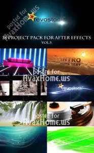 18 Project Pack for After Effects Vol.5 (Revostock)