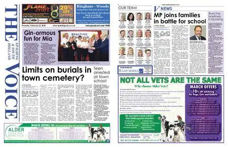 The Spalding & South Holland Voice – February 22, 2018