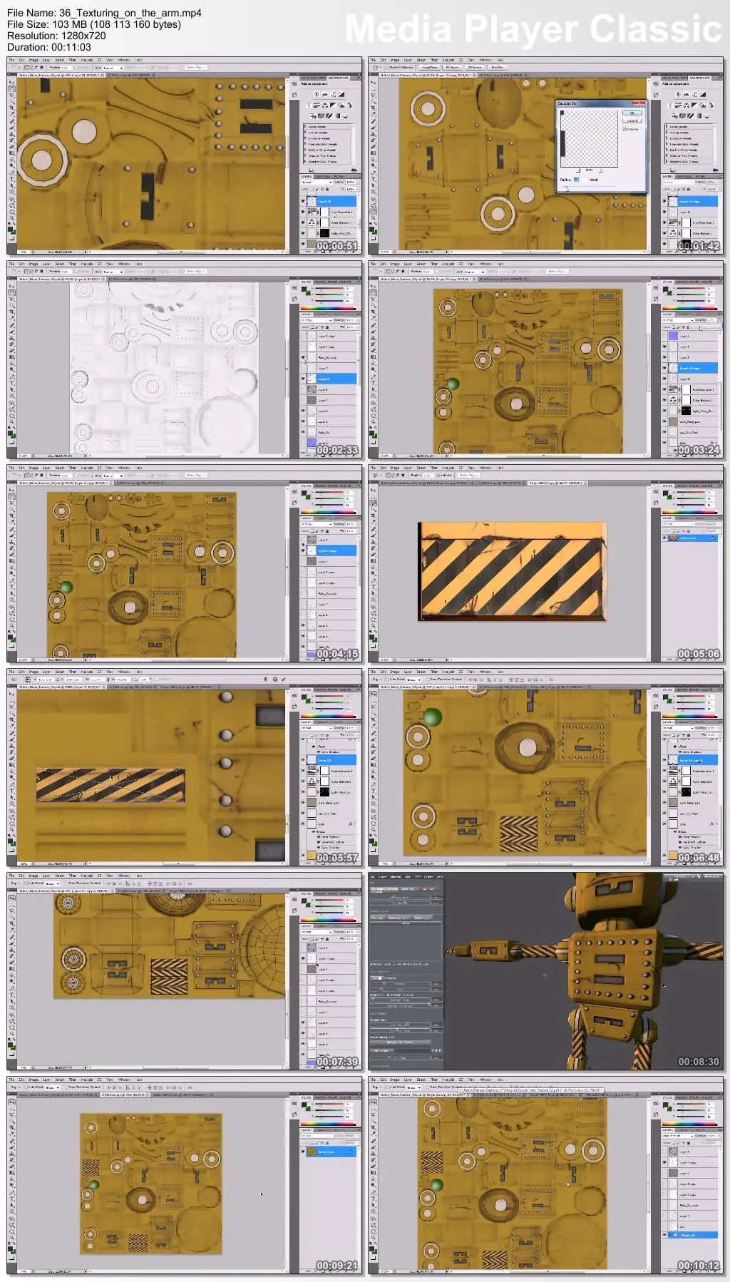 Digital-Tutors - Creating and Rigging a Low Poly Robot in 3ds Max and Photoshop