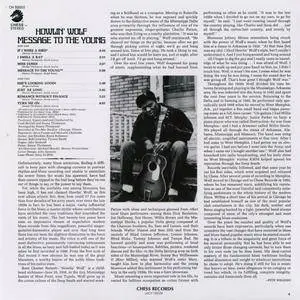 Howlin' Wolf - Message To The Young (1971) {Universal Music Japan UICY-76529 rel 2014}