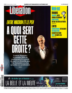 Libération du Samedi 14 et Dimanche 15 Octobre 2017