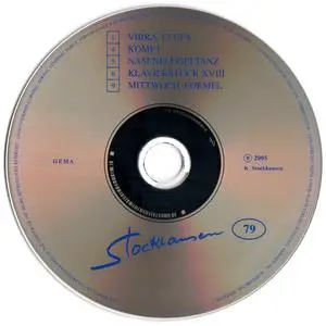 Karlheinz Stockhausen - Schlagzeug - Elektronik (2005) {Stockhausen-Verlag No. 79}