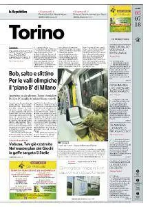 la Repubblica Torino - 5 Luglio 2018