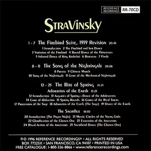 Stravinsky - Oue - The Song Of The Nightingale, etc. (1996) [Official Digital Download 24bit/88.2kHz]