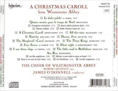 The Choir of Westminster Abbey, James O'Donnell, Robert Quinney - A Christmas Caroll From Westminster Abbey (2008)