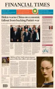 Financial Times Middle East - March 25, 2022