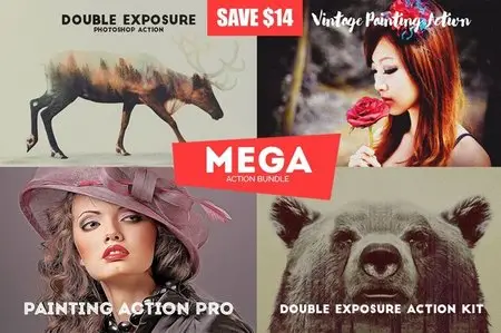 CreativeMarket - Mega Action Bundle