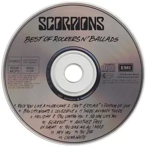 Scorpions - Best Of Rockers N' Ballads (1989) [Non-remastered]