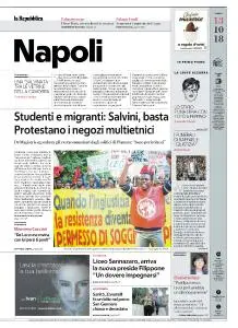 la Repubblica Napoli - 13 Ottobre 2018