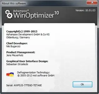 Ashampoo WinOptimizer 10.01.03