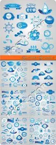 Aqua water logo vector 2