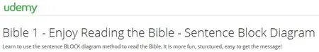 Bible 1 - Enjoy Reading the Bible - Sentence Block Diagram