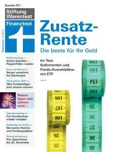 Finanztest - Dezember 2017