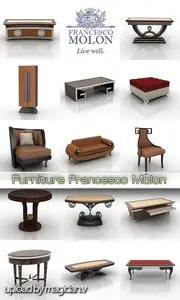 3D models of Francesco Molon Furniture