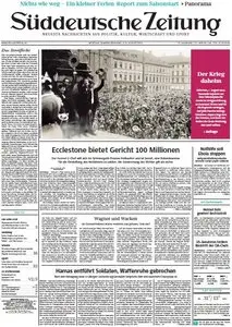 Süddeutsche Zeitung vom Samstag, 02. August 2014