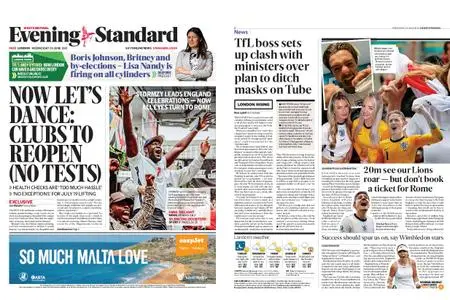 London Evening Standard – June 30, 2021