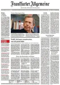 Frankfurter Allgemeine Zeitung vom Montag, 19. Dezember 2011