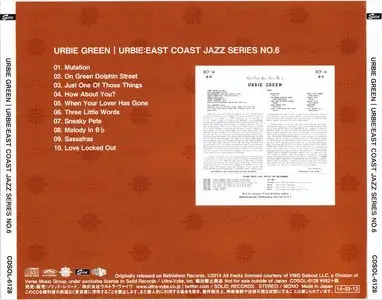 Urbie Green - Urbie: East Coast Jazz Series No.6 (1955) {2014 Japanese Bethlehem Album Collection 1000}