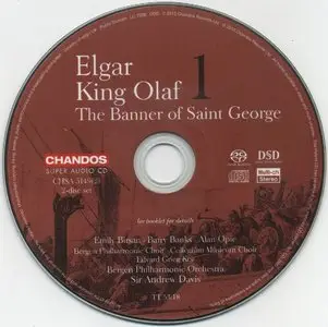 Bergen Philharmonic Orchestra, Sir Andrew Davis - Elgar: King Olaf, The Banner of Saint George (2015) [2CD] {Chandos}