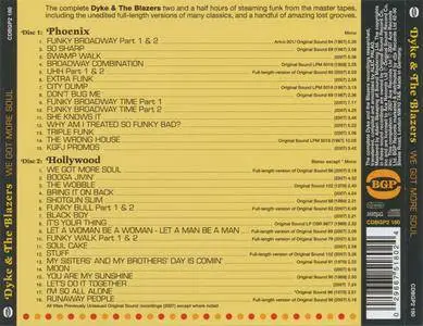 Dyke & The Blazers - We Got More Soul: The Ultimate Broadway Funk (1966-1970) [2CD] {2007 Ace Records}