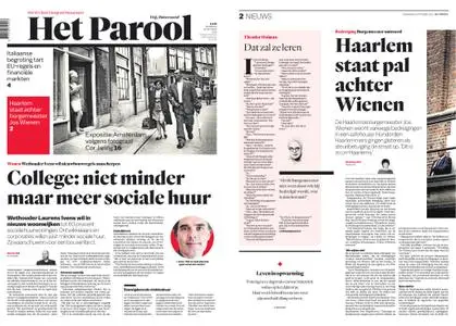 Het Parool – 15 oktober 2018