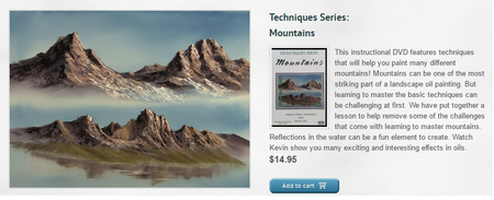 Kevin Hill - Painting Techniques Series: Mountains - Vol. 1, 2