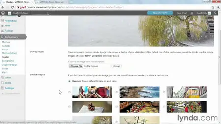 WordPress.com Essential Training (2012)