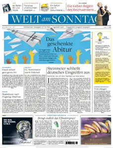 Die Welt am Sonntag 15 Juni 2014