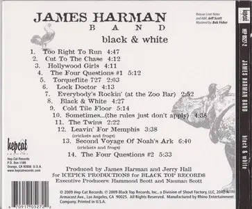 James Harman Band - Black & White (2009)