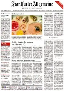 Frankfurter Allgemeine Zeitung mit RMZ vom 1. Dezember 2010