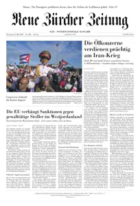 Neue Zürcher Zeitung International - 12 Mai 2026