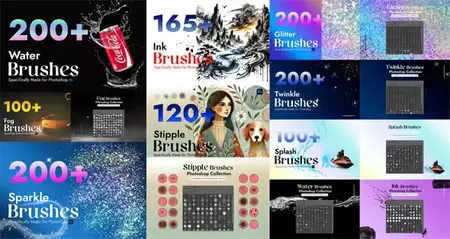 1300+ Brushes Pack for Photoshop