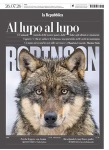 la Repubblica Robinson - 26 Luglio 2026