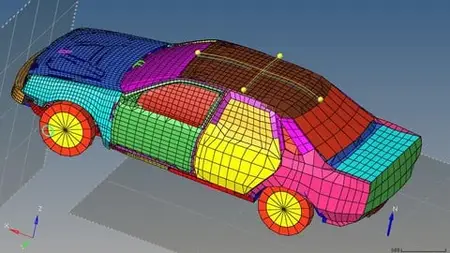 Altair Hypermesh : Learn Meshing and Linear Static Analysis