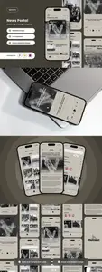 Hotnest - News Portal Mobile App Design Template TCZDBNQ