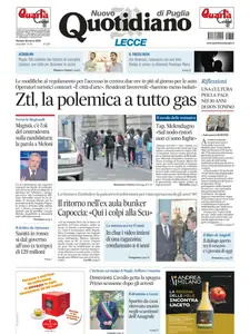 Quotidiano di Puglia Lecce - 18 Marzo 2025