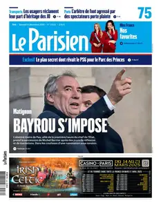 Le Parisien du Samedi 14 Décembre 2024