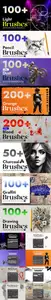 800+ Modern Brushes Collection for Photoshop