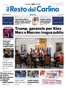 Il Resto del Carlino Modena - 19 Agosto 2025
