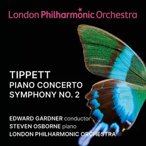 London Philharmonic Orchestra, Steven Osborne-Edward Gardner-Tippett- Piano Concerto-Symphony No. 2 (Live) (2024) [24/96]