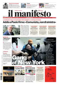 il Manifesto - 9 Novembre 2025