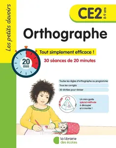 Marie Chardonnet , Alice GRAVIER, "Les petits devoirs - Orthographe CE2"