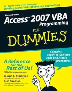 Access 2007 VBA Programming For Dummies (Repost)