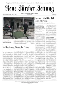 Neue Zurcher Zeitung International  - 12 Febraur 2025