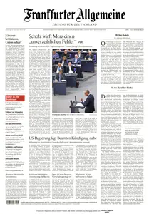 Frankfurter Allgemeine Zeitung  - 30 Januar 2025